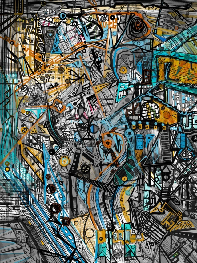 #StressDoodle #StressDoodling in Fresco.