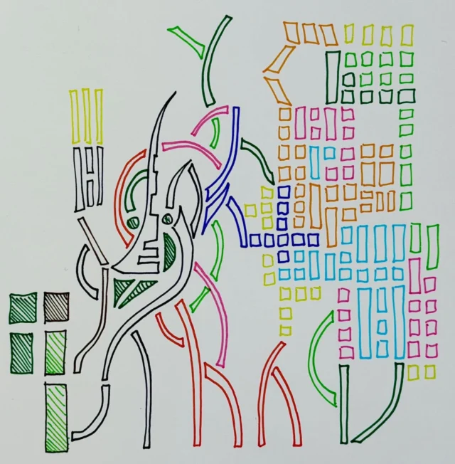 Staedtler triplus fineliner “marker pens” #StressDoodle #StressDoodling