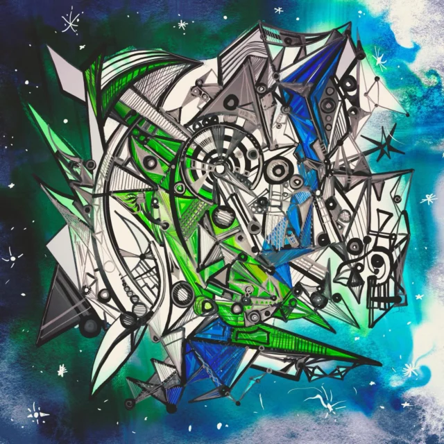 More #StressDoodle #StressDoodling procreate and Mextures