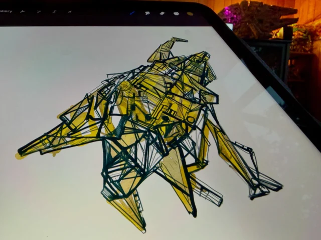 #StressDoodle #StressDoodling in Procreate